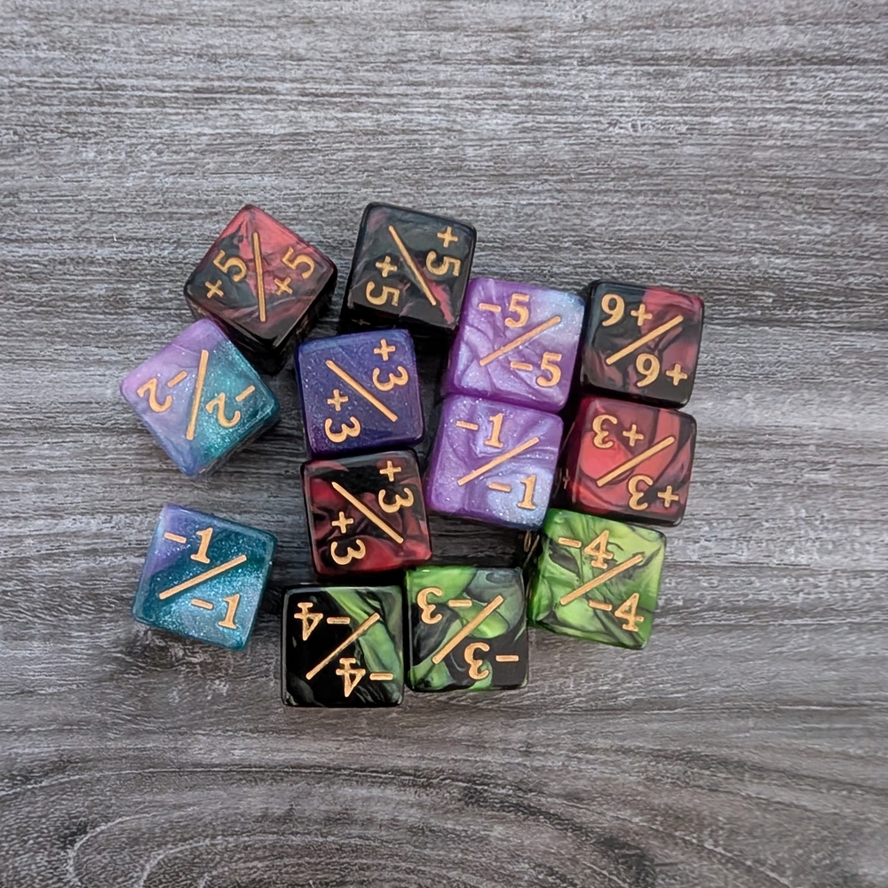 Dice Set For Magic The Gathering
